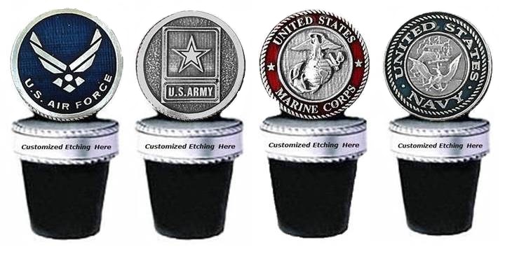 Wine Stoppers Standard With Crest