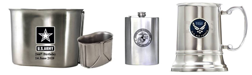 3 Stainless Steel Drinkware