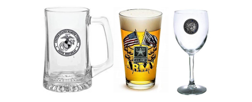 3 Drinking Glasses